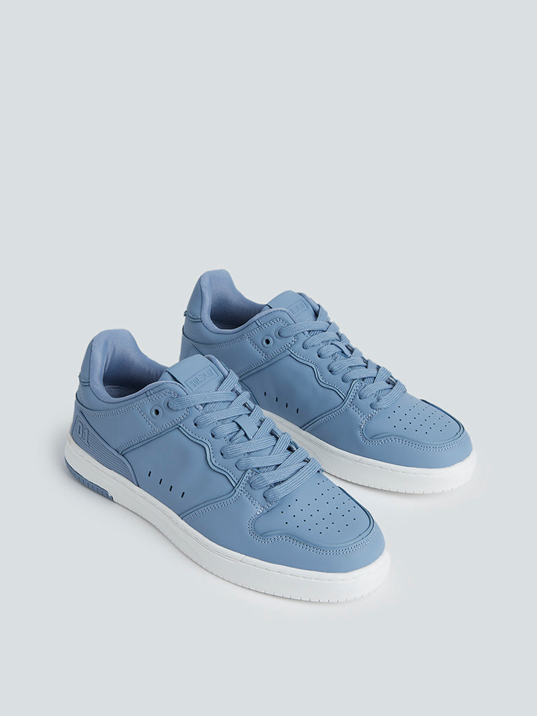 SOLEPLAY Blue Lace-Up Sneakers